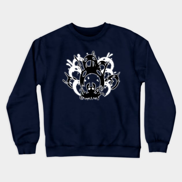 Shriek of the Void Hollow Knight Crewneck Sweatshirt by JuditangeloZK